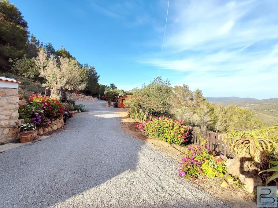 Casa Can Lluc Con Piscina, Jardin Y Vista Al Campo Sant Miquel De Balansat Exterior photo